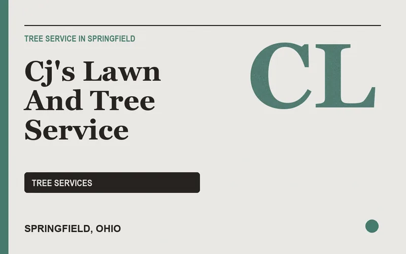 Cj's Lawn And Tree Service in Springfield, Ohio