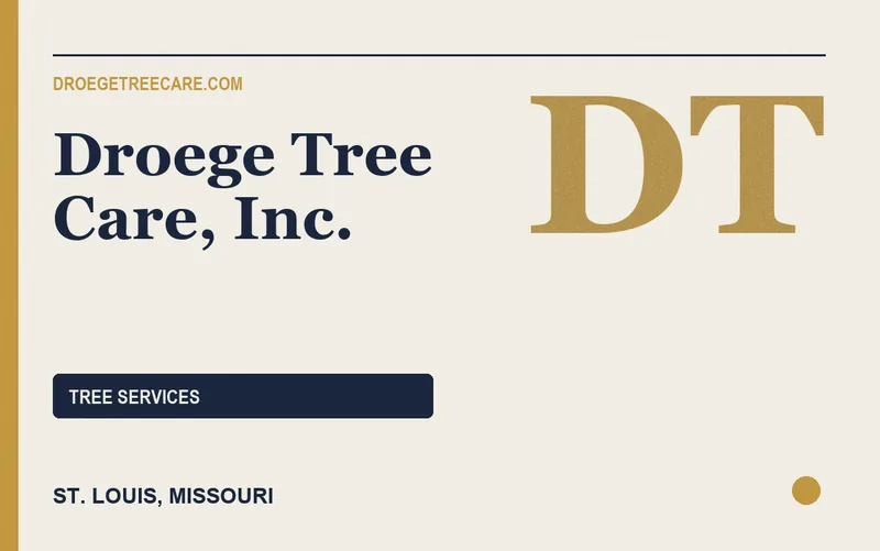 Droege Tree Care, Inc. in St. Louis, Missouri