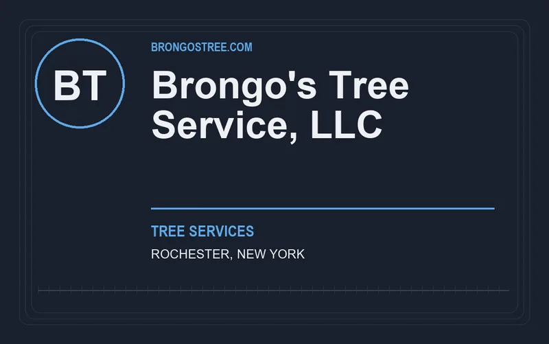Brongo's Tree Service, LLC in Rochester, New York