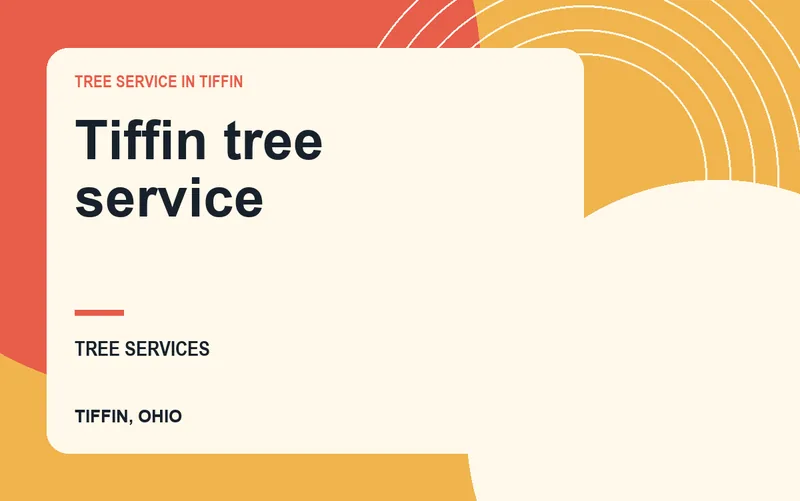 Tiffin tree service in Tiffin, Ohio