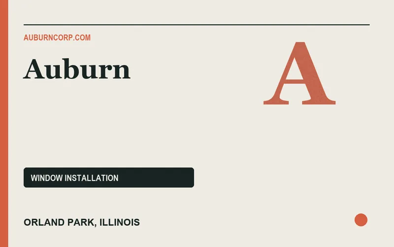 Auburn in Orland Park, Illinois