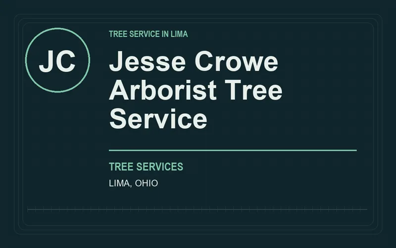Jesse Crowe Arborist Tree Service in Lima, Ohio