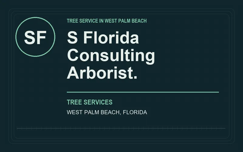 S Florida Consulting Arborist. in West Palm Beach, Florida