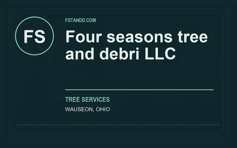 Four seasons tree and debri llc in Wauseon, Ohio