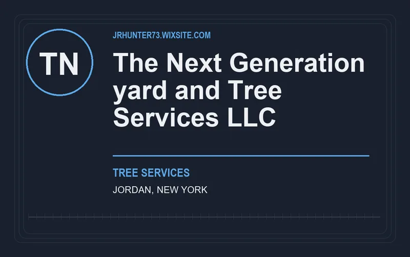 The Next Generation yard and Tree Services LLC in Jordan, New York