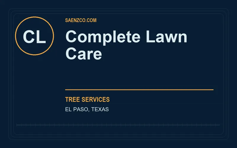 Complete Lawn Care in El Paso, Texas