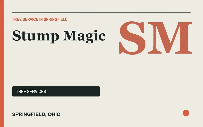 Stump Magic in Springfield, Ohio