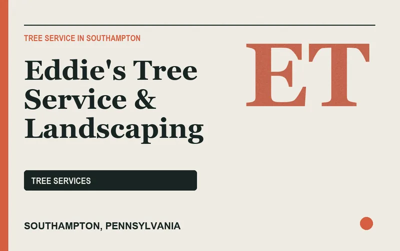 Eddie's Tree Service & Landscaping in Southampton, Pennsylvania