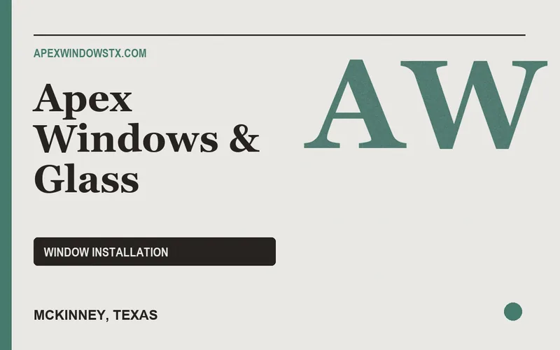 Apex Windows & Glass in McKinney, Texas
