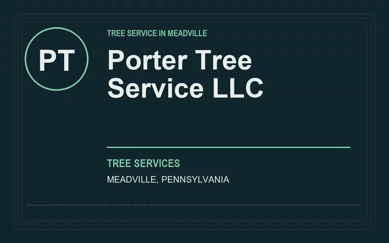 Porter Tree Service LLC in Meadville, Pennsylvania