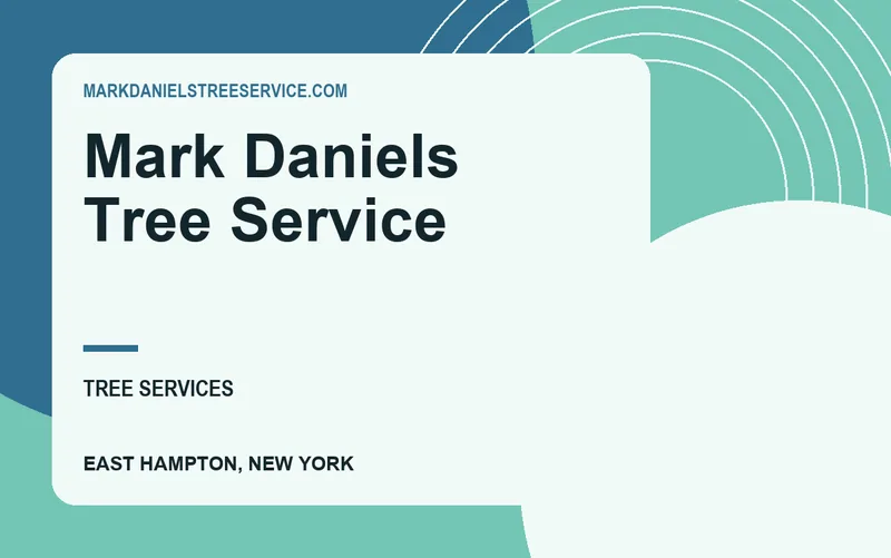 Mark Daniels Tree Service in East Hampton, New York