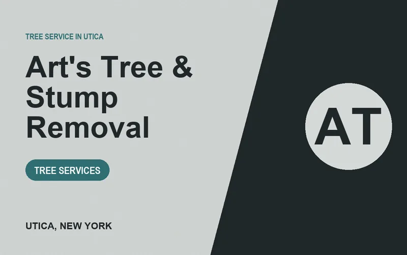 Art's Tree & Stump Removal in Utica, New York