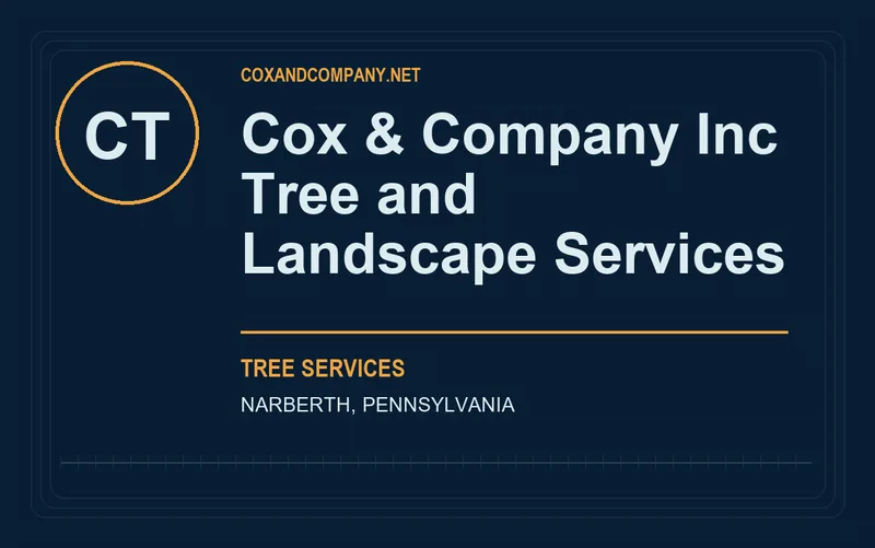 Cox & Company Inc Tree and Landscape Services in Narberth, Pennsylvania