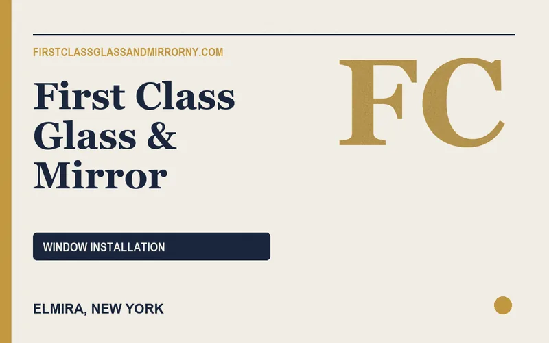 First Class Glass & Mirror in Elmira, New York