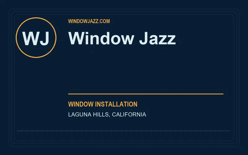 Window Jazz in Laguna Hills, California