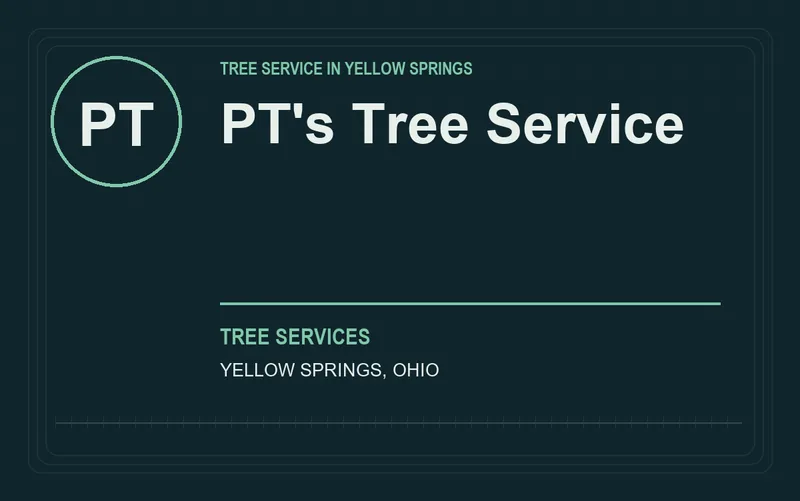 PT's Tree Service in Yellow Springs, Ohio