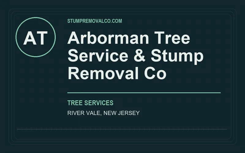 Arborman Tree Service & Stump Removal Co in River Vale, New Jersey