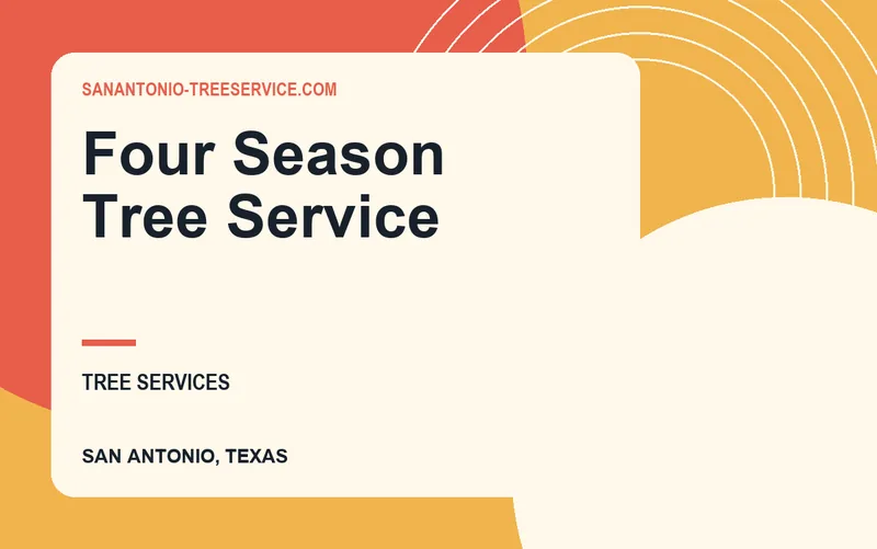 Four Season Tree Service in San Antonio, Texas