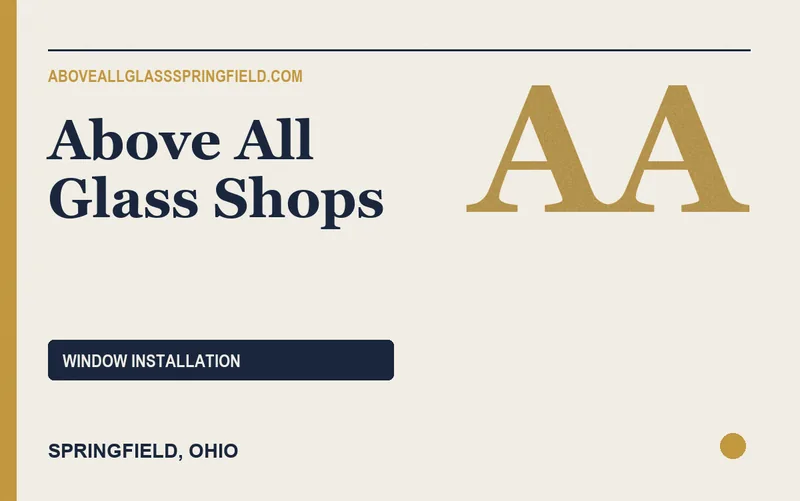 Above All Glass Shops in Springfield, Ohio