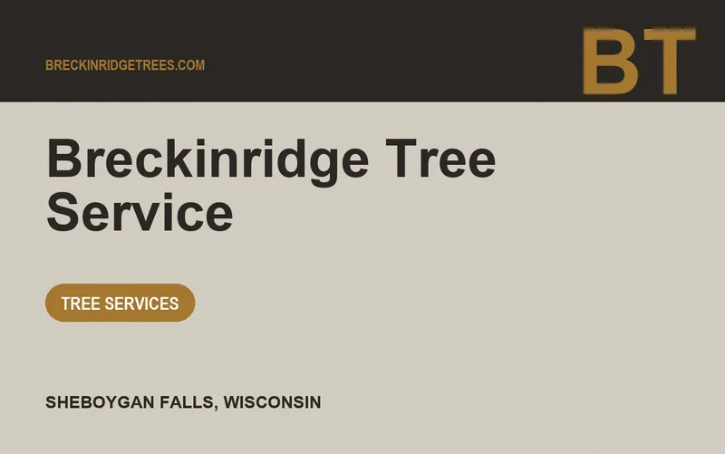 Breckinridge Tree Service in Sheboygan Falls, Wisconsin