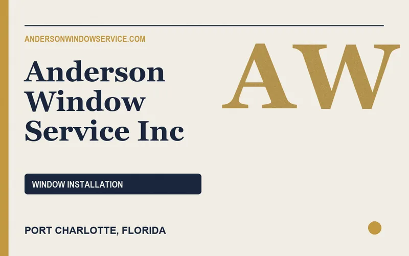 Anderson Window Service Inc in Port Charlotte, Florida