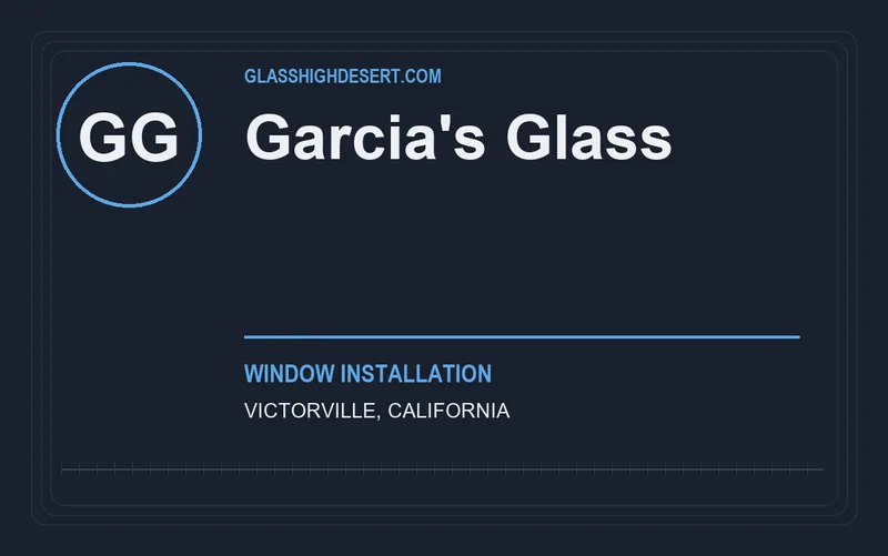 Garcia's Glass in Victorville, California