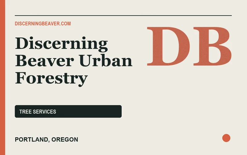 Discerning Beaver Urban Forestry in Portland, Oregon