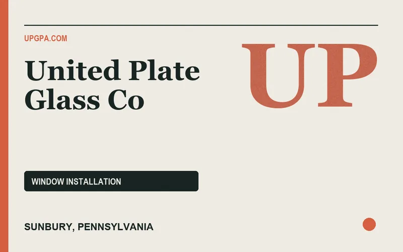 United Plate Glass Co in Sunbury, Pennsylvania
