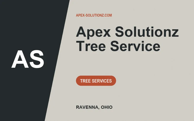 APEX SOLUTIONZ TREE SERVICE in Ravenna, Ohio