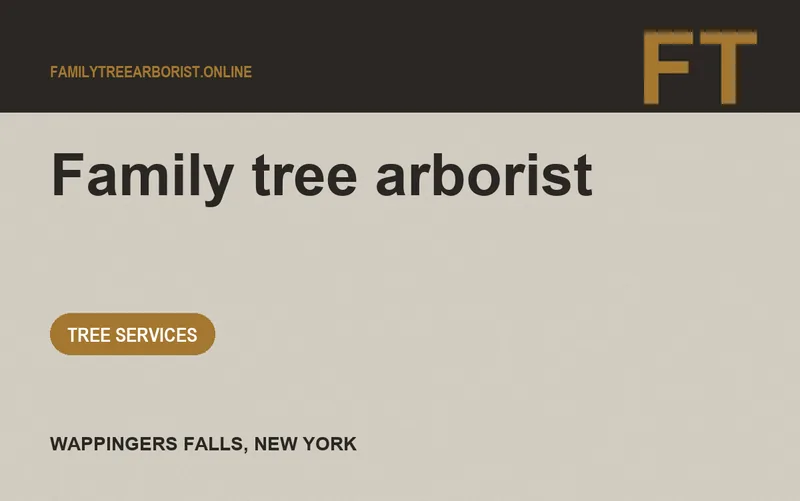 Family tree arborist in Wappingers Falls, New York