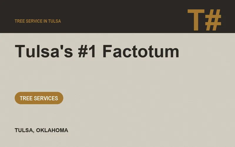 Tulsa's #1 Factotum in Tulsa, Oklahoma