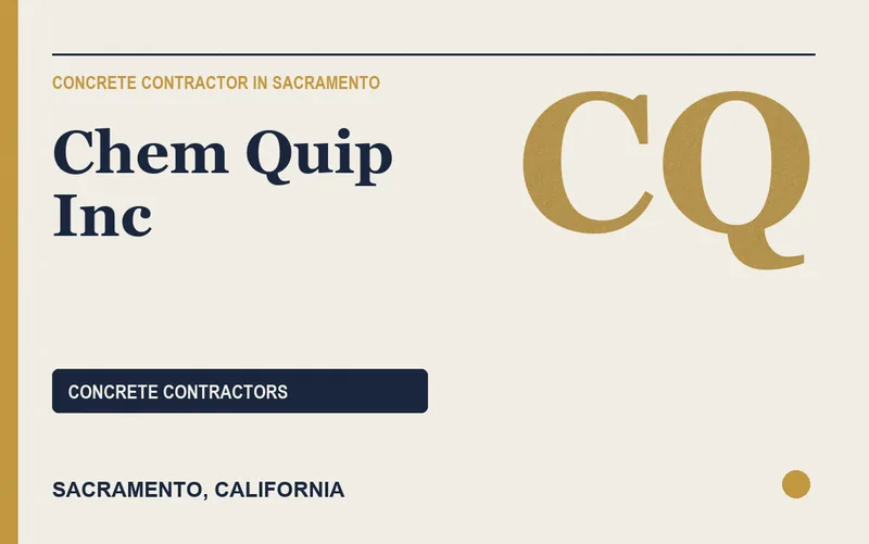 Chem Quip Inc in Sacramento, California