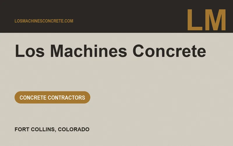 Los Machines Concrete in Fort Collins, Colorado
