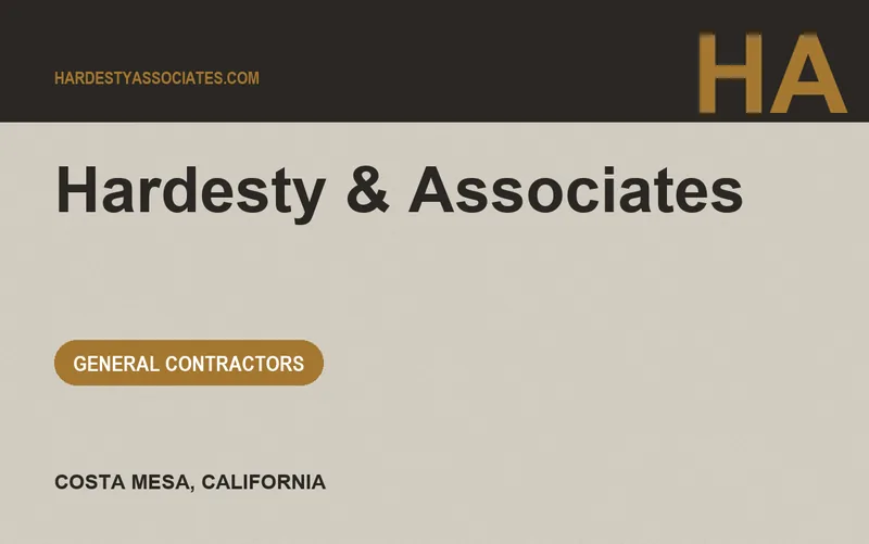 Hardesty & Associates in Costa Mesa, California