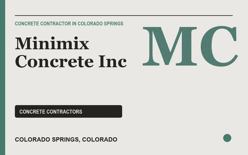 Minimix Concrete Inc in Colorado Springs, Colorado