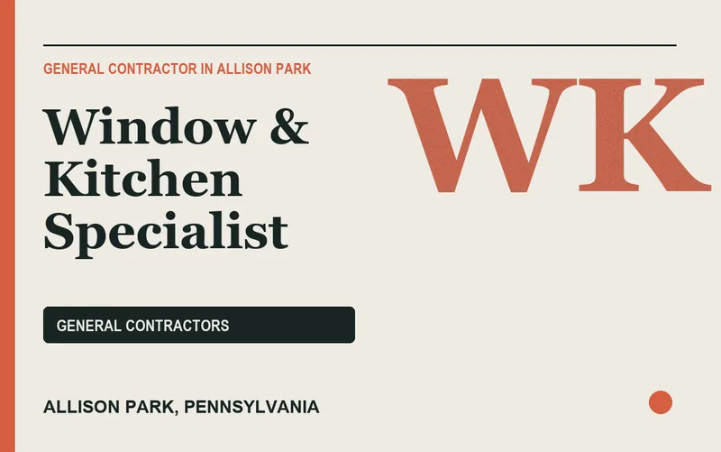 Window & Kitchen Specialist in Allison Park, Pennsylvania