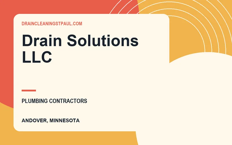 Drain Solutions LLC in Andover, Minnesota