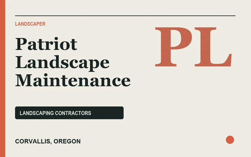 Patriot Landscape Maintenance in Corvallis, Oregon