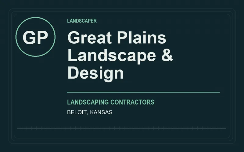 Great Plains Landscape & Design in Beloit, Kansas