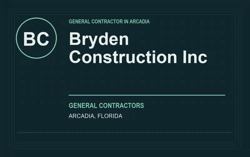 Bryden Construction Inc in Arcadia, Florida
