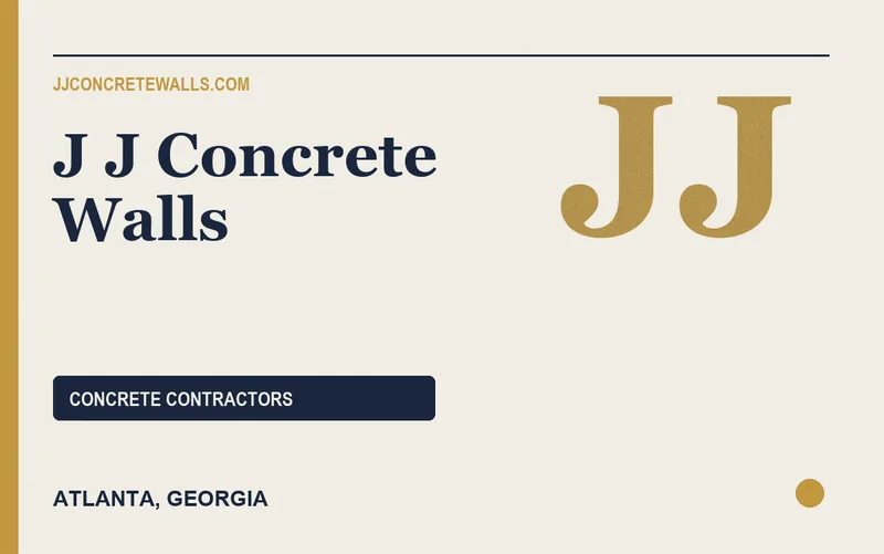 J J Concrete Walls in Atlanta, Georgia