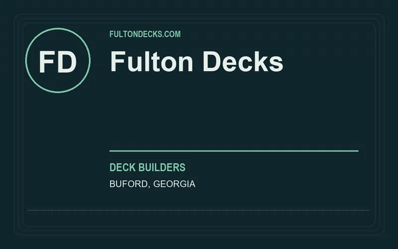 Fulton Decks in Buford, Georgia