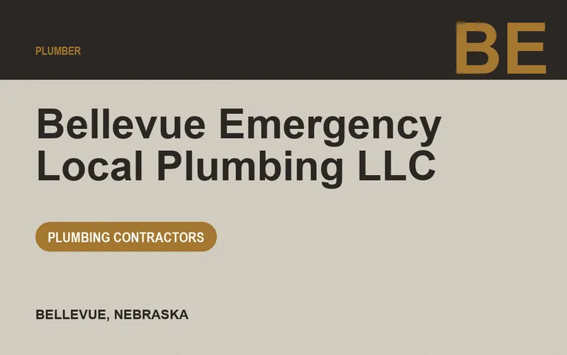 Bellevue Emergency Local Plumbing LLC in Bellevue, Nebraska