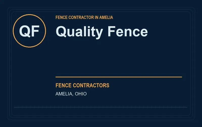Quality Fence in Amelia, Ohio