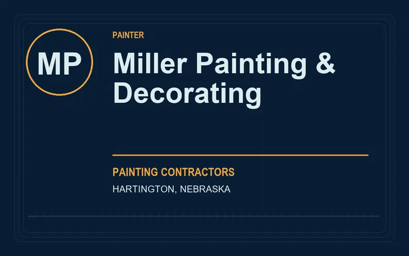Miller Painting & Decorating in Hartington, Nebraska