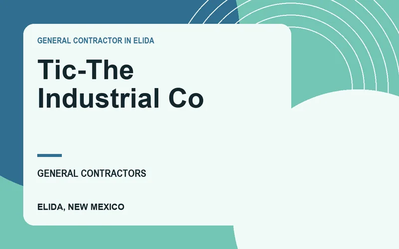 Tic-The Industrial Co in Elida, New Mexico