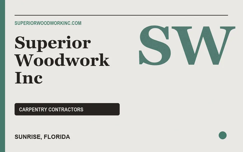 Superior Woodwork Inc in Sunrise, Florida