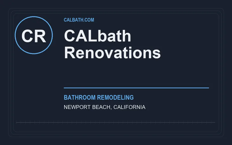 CALbath Renovations in Newport Beach, California