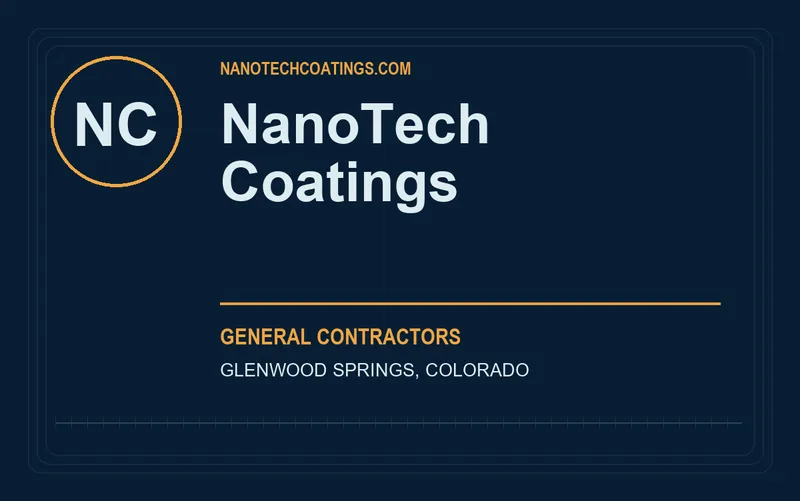 NanoTech Coatings in Glenwood Springs, Colorado