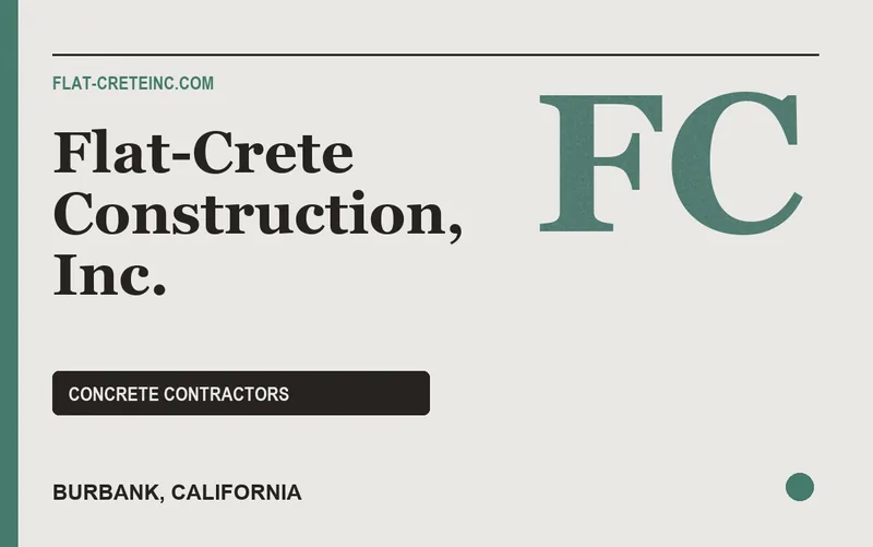 FLAT-CRETE CONSTRUCTION, INC. in Burbank, California